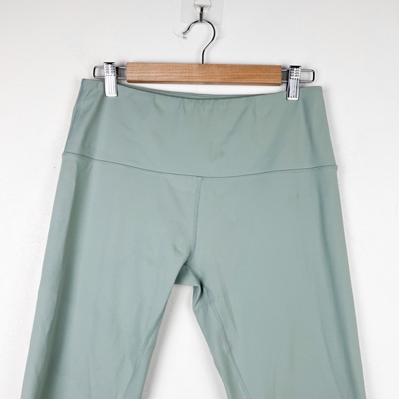 Varley Whitley High Rise Jersey Leggings in Sage Green Shadow Gray Size XL - Picture 5 of 16